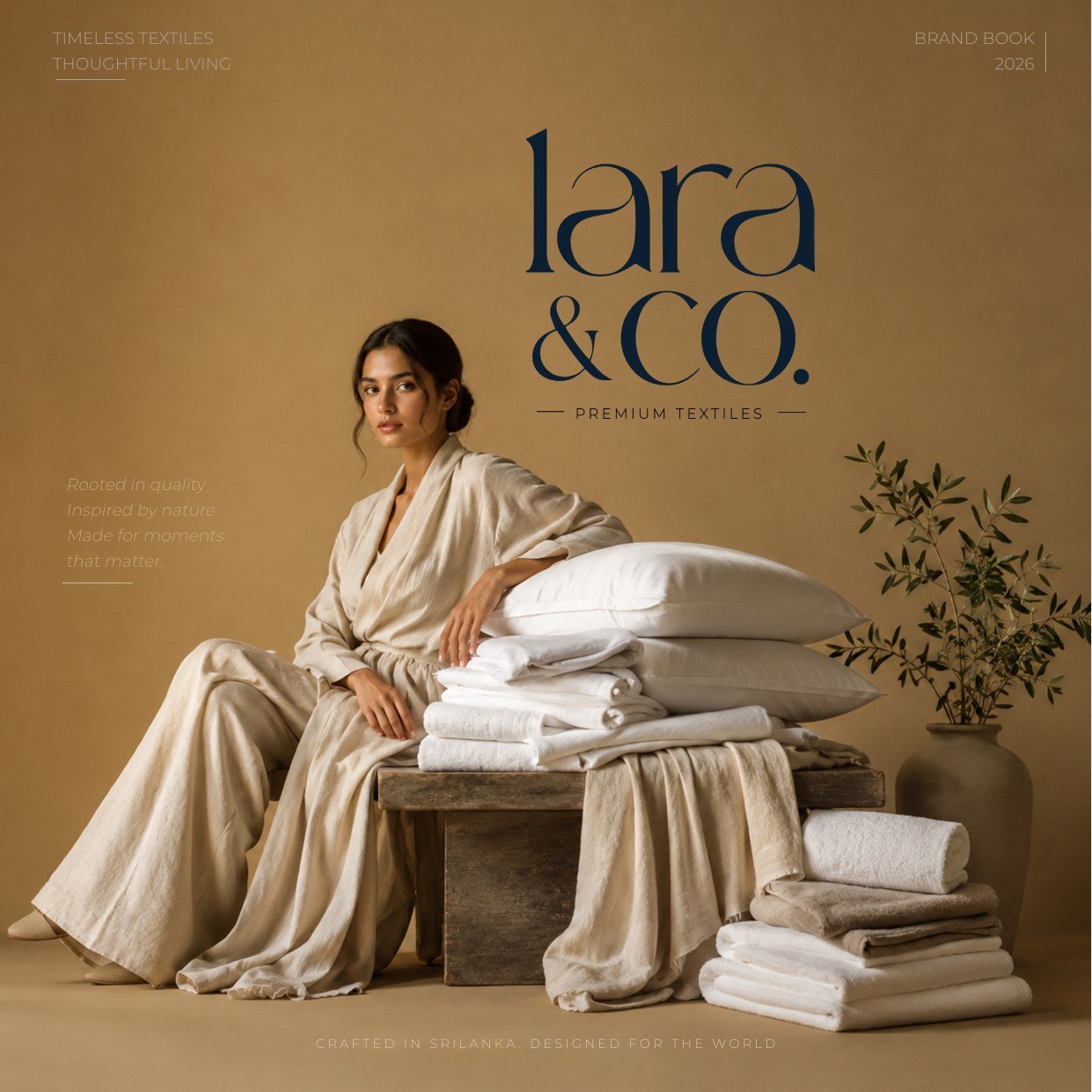 Lara & Co. brand book cover